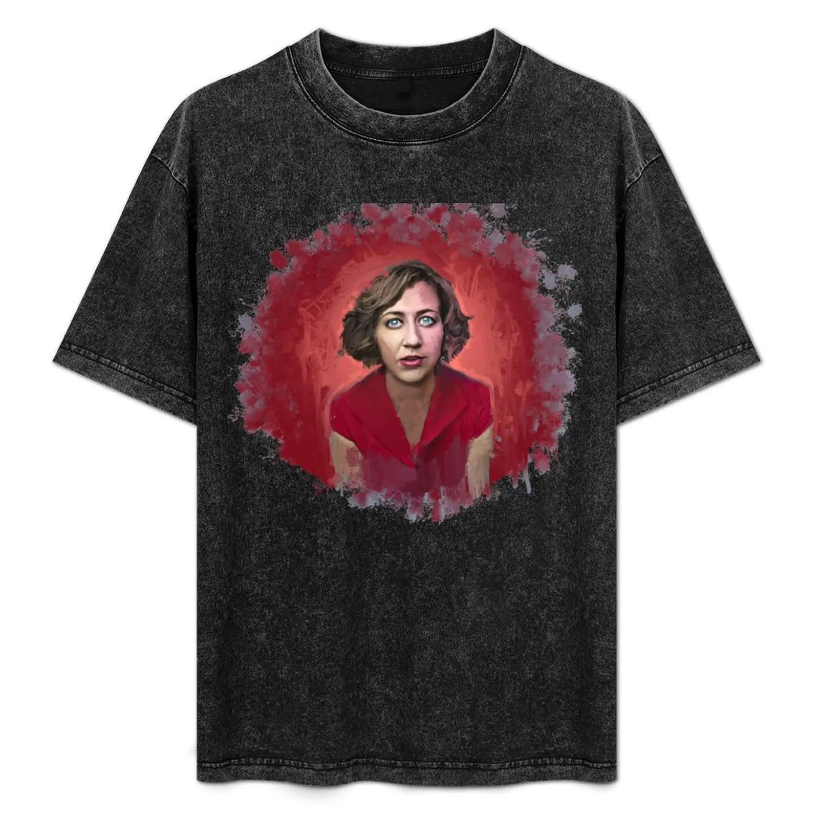 

Футболка Kristen Schaal SHIRTS, базовая хлопковая футболка, не дающаяся под усадку