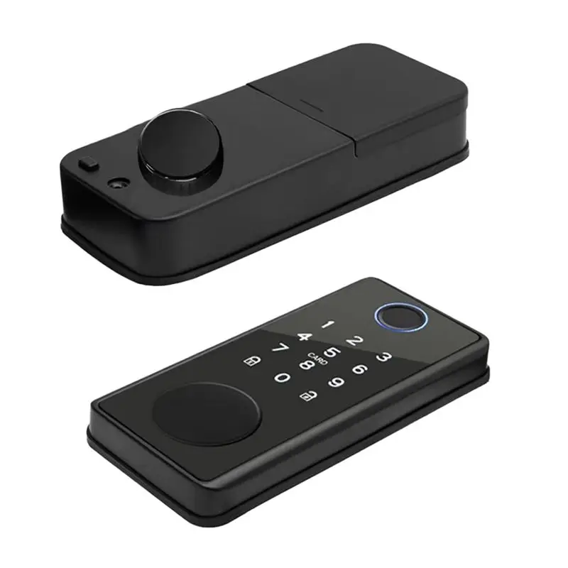 

B14C Tuya App Remote Control Smart Door Lock Indoor House Electronic Lock Deadbolt Withkeys Lock