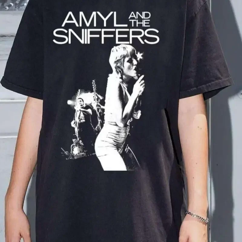 NEW Amyl and the Sniffers band black T shirt S 5XL 1F1813