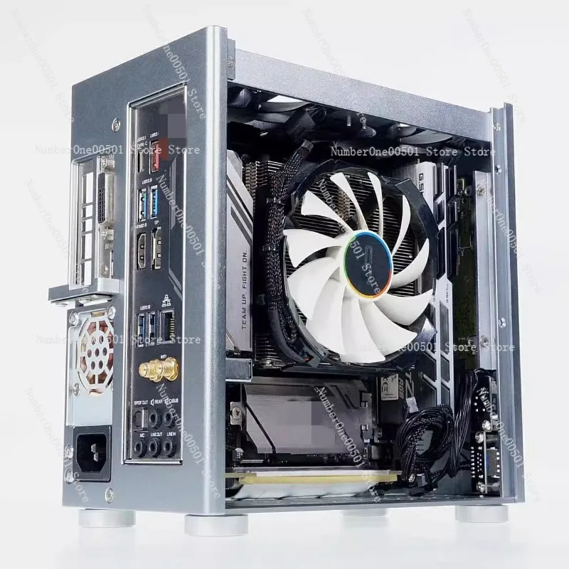 ZS-A4DC/ITX Half height Knife Card Chassis Version V3 4.3L Volume RTx4060 Knife Card