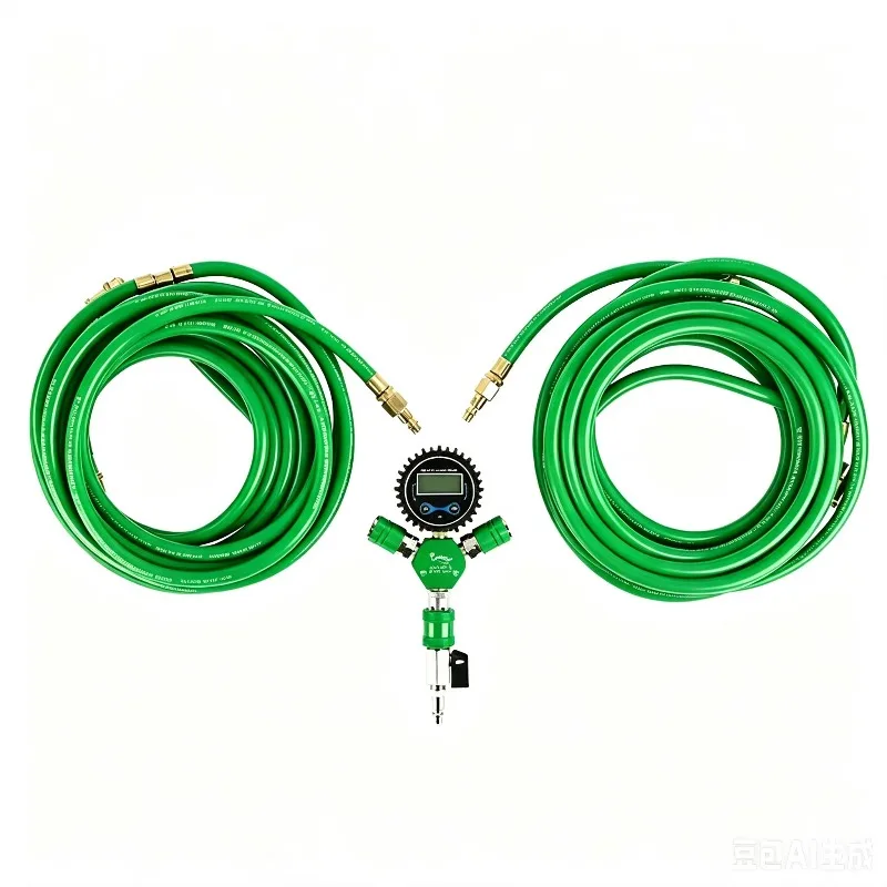 4WD Car Tire Inflation Hose Digital Type for Off-Road Big Tire Durable Rubber Material