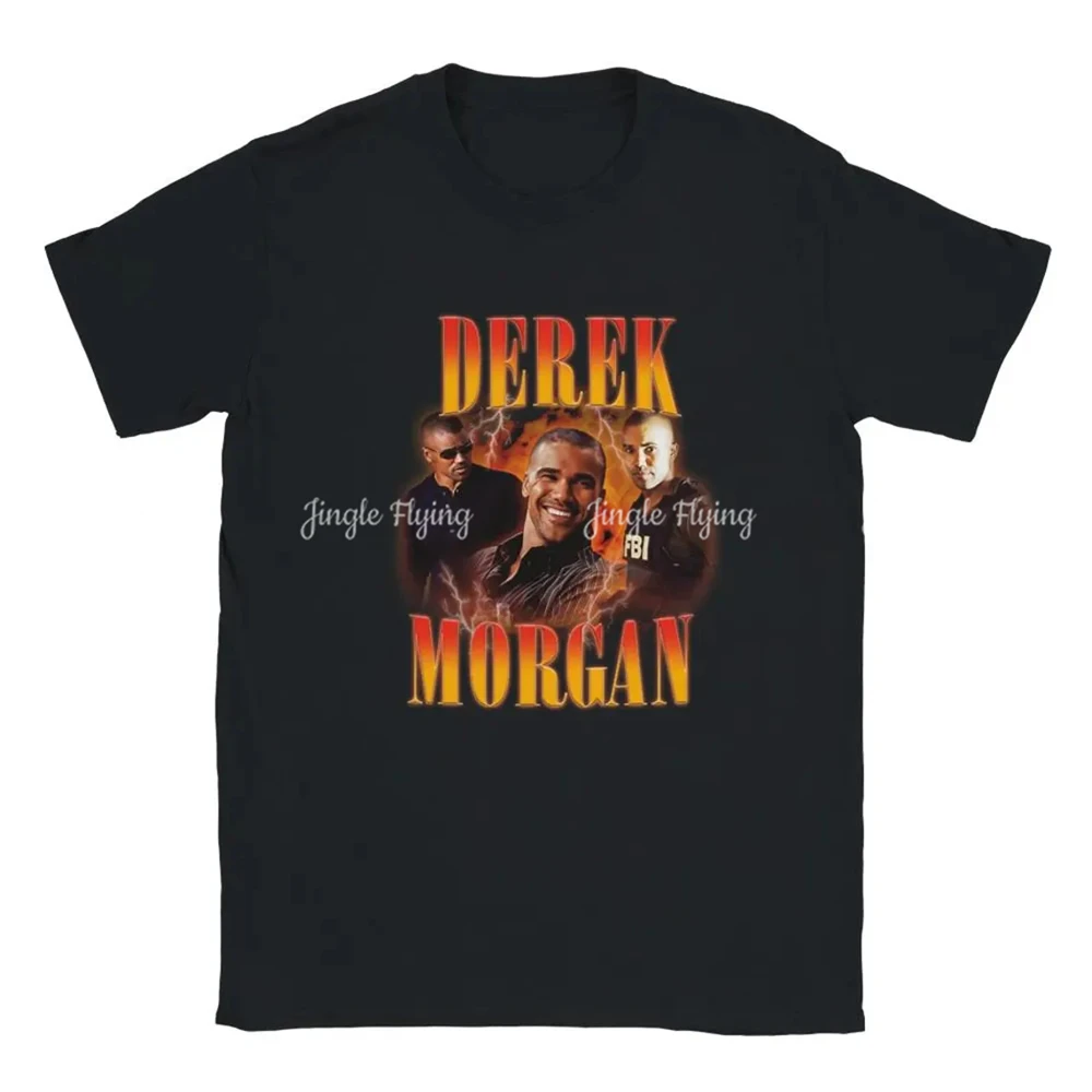 Derek Morgan Vintage T-Shirt Design Shemar Moore Criminal Minds Fan Gift