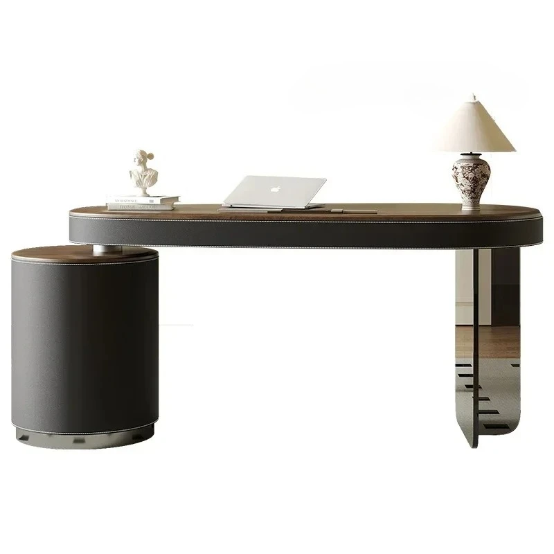 AA Medieval Style High-end Solid Wood Desk Modern Minimalist Home Study Desk Bedroom Computer Desk