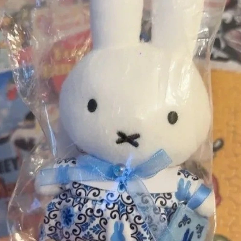 Cartoon Kawaii Miffy Floral Skirt Style Plush Doll Decoration Soft Soothe Emotions Fashion Good Looks New Style Send To Friends