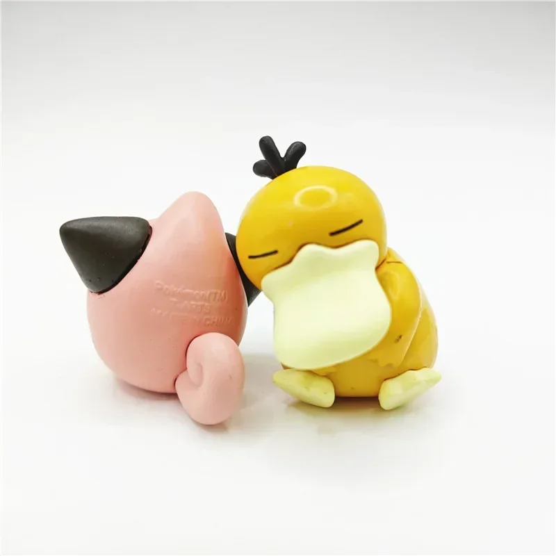 شخصية أنيمي بوكيمون رئيس مائل إلى جانب واحد Gengar Pikachu Psyduck Slowpoke Jigglypuff الشكل سيارة الديكور هدايا الأطفال