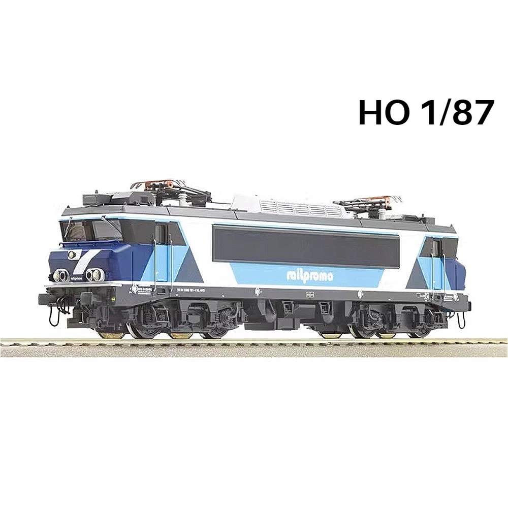 ROCO HO Type 1/87 Toy Train Model 1010 Electric Locomotive 73683 Blue Livery DC Version Train Model, Boy's Toy Gift