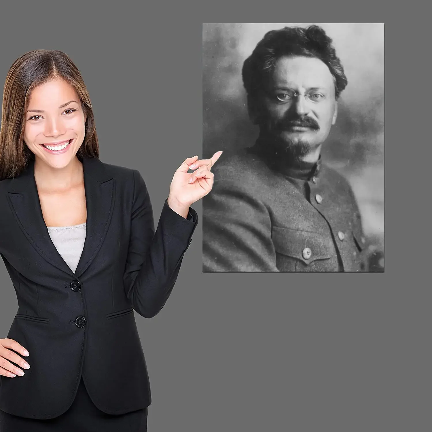 Leon Trotsky Canvas Art Poster, Wall Art, Picture Print, Modern Family, Bedroom Decor, Posters