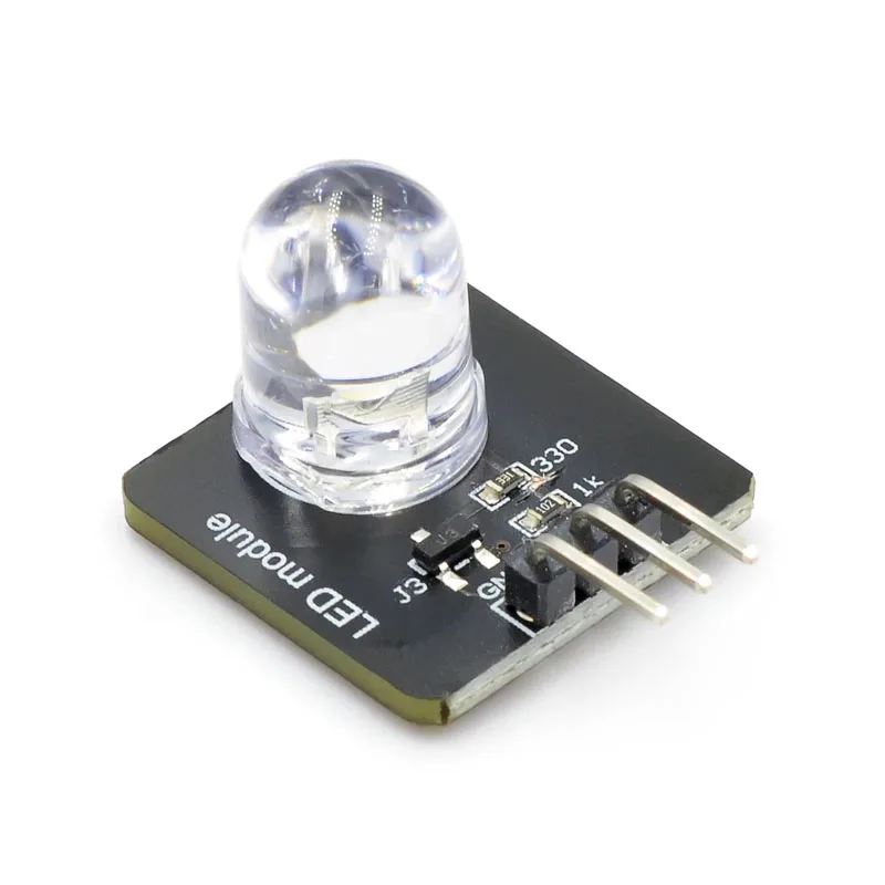 1/2~100/200Pcs 10mm LED Light Emitting Module Indicator Light Emitting Diode Compatible With Arduino