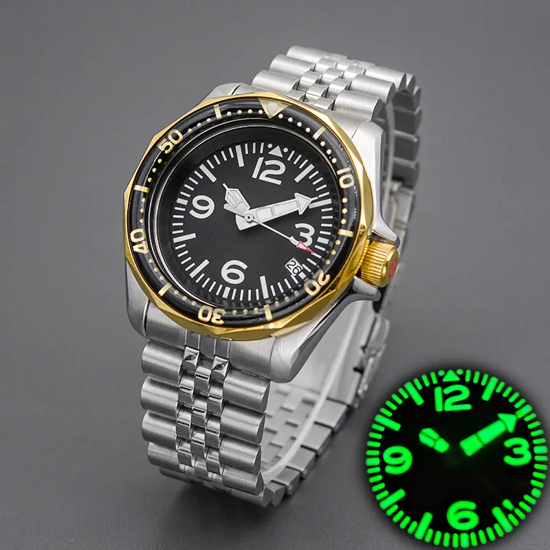 New Design SKX007 Men's Watch With Seiko NH36 Automatic Movement 316L Stainless Steel Sapphire Glass 200M Waterproof Watch Watch