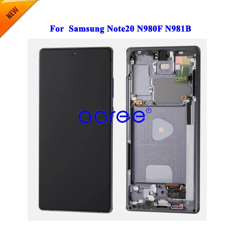 6.67' AMOLED OLED LCD For Samsung Note 20 For SAMSUNG Note 20 N980F Disaplay LCD Screen Touch Digitizer Assembly