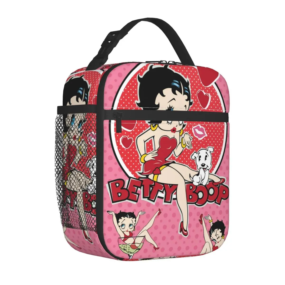 Mrs Boop Accessories Insulated Lunch Bag For School Sexy Bettys Food Container Portable Cooler Thermal Lunch Boxes