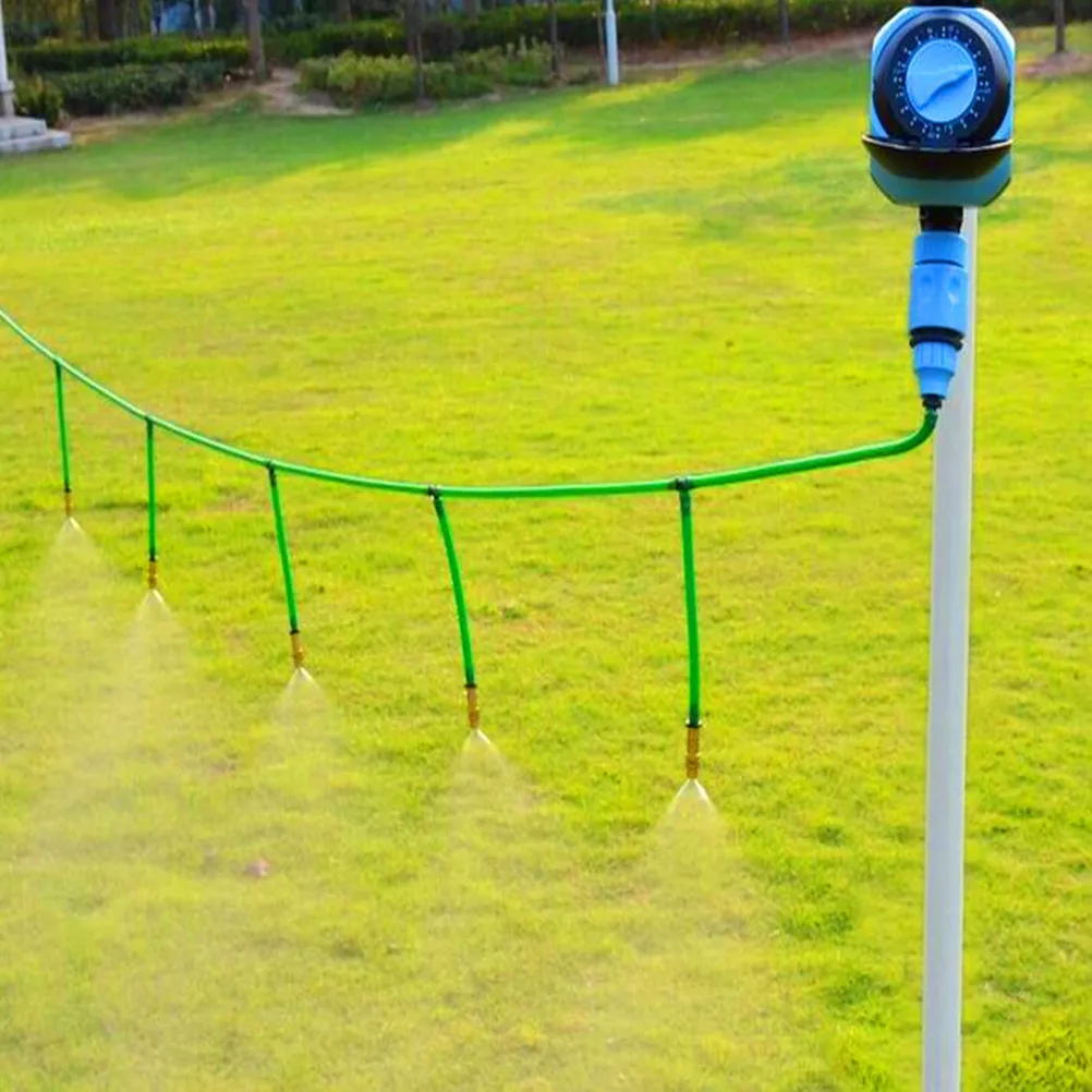 10pcs Copper Atomizing Nozzle High Pressure Adjustable Spray Head Agricultural Sprinkler Gardening Watering Balcony Cooling