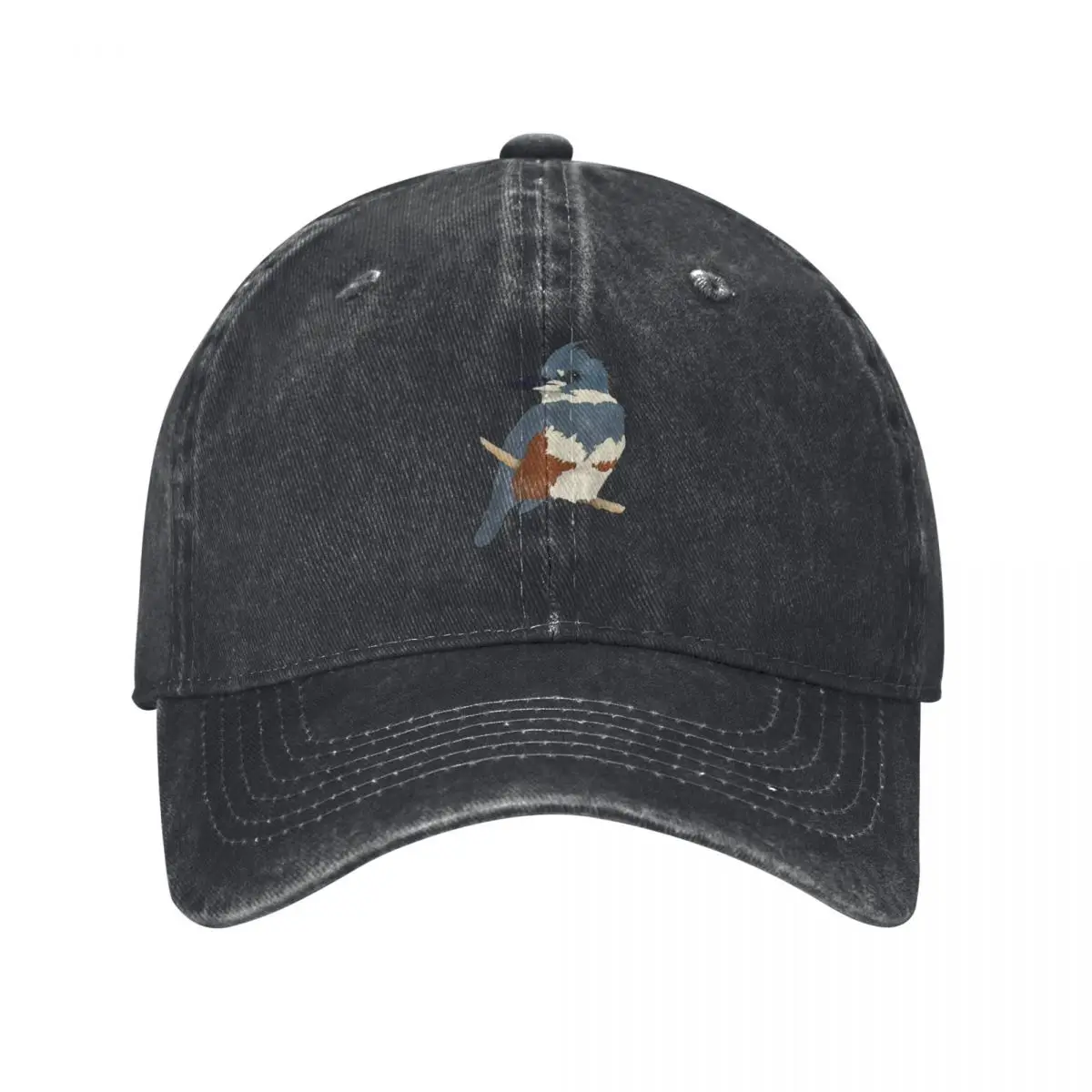 Belted Kingfisher Baseball Cap beach hat Ball Cap Trucker Cap Hip Hop Girl Men's