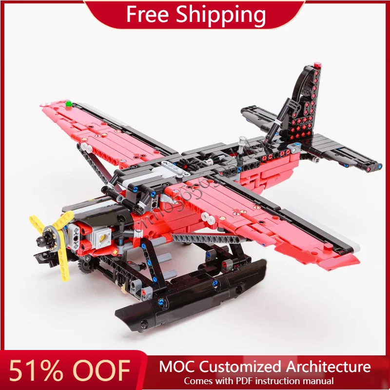 

Новые 799 деталей, серия самолетов Cessna, строительные кирпичи, креативная сборка, демонстрационные игрушки для детей, идеальные подарки на день рождения, фестиваль