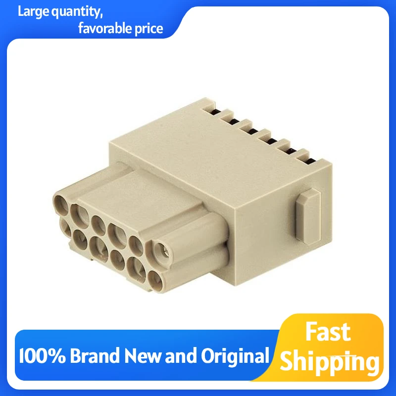 09140122732 Female Insert/09140122632 Male Insert,12P,Han-Modular Series,Connector Housing,Plug,Socket,Genuine Product