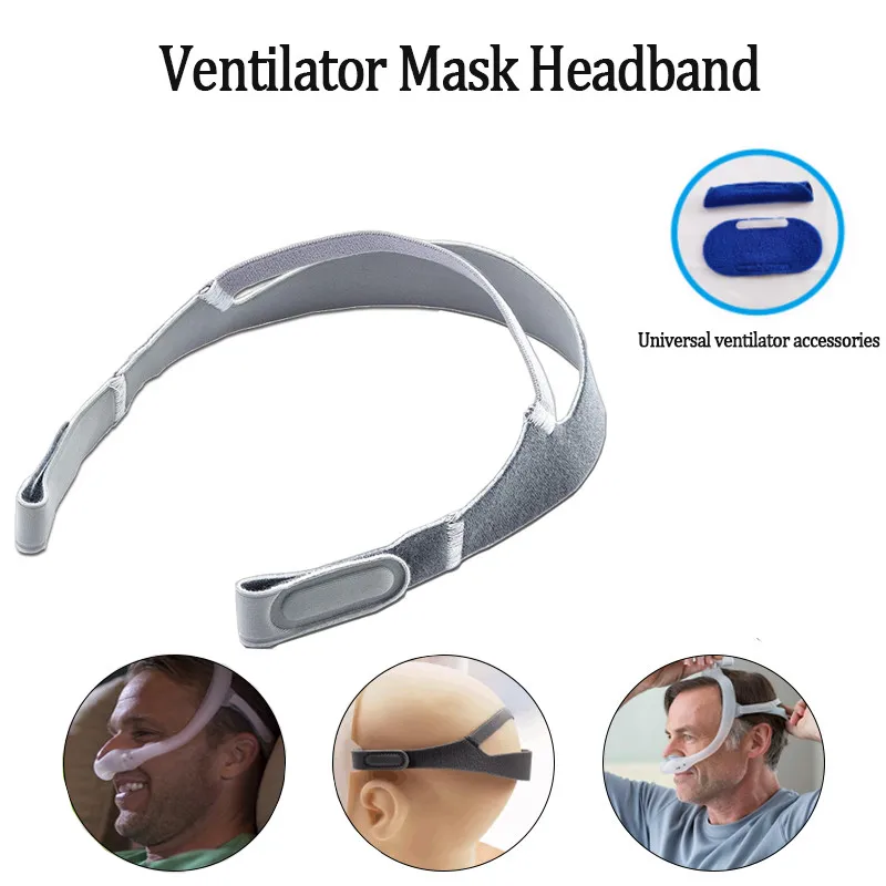 CPAP Ventilator Replacement Strap Lightweight Nasal Strap Sleep Mask Cushion Soft