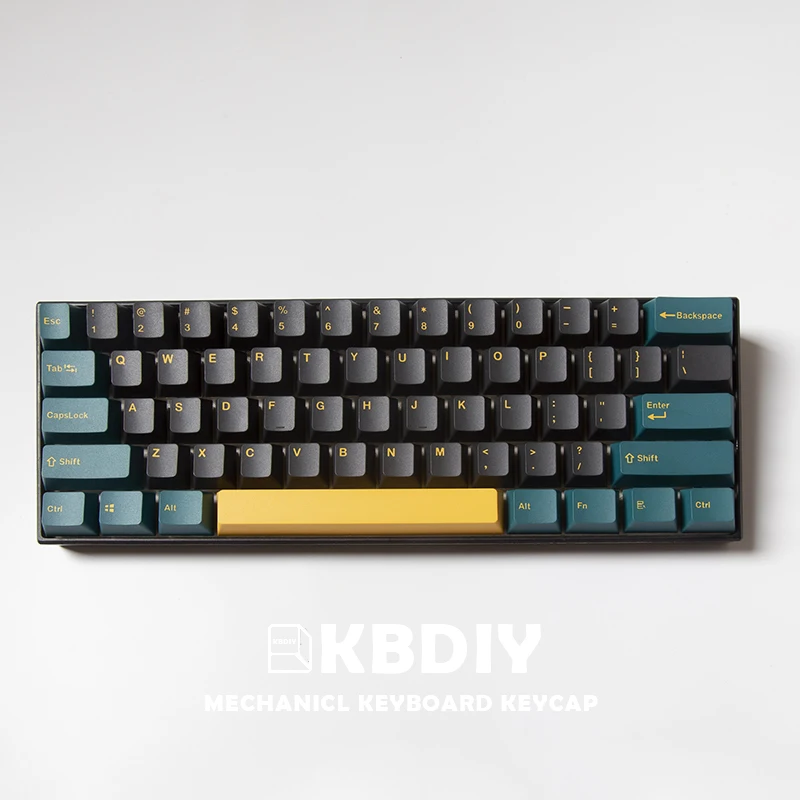 KBDiy 136 schlüssel/Set Mars Grün OEM PBT Tastenkappen Profil Grün Mechanische Tastatur Tastenkappen PBT für DIY Benutzerdefinierte für TM680 GK61