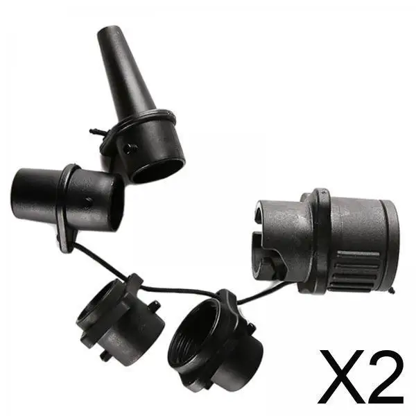 Inflatable Boat Pump Valve Adapter Lightweight Durable Compressor Connectors for Paddle Board and Kayak