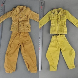 1/6 Scale Solider World War II North African German Army Officer Uniform Clothes Set Model for 12 inches Action Figure