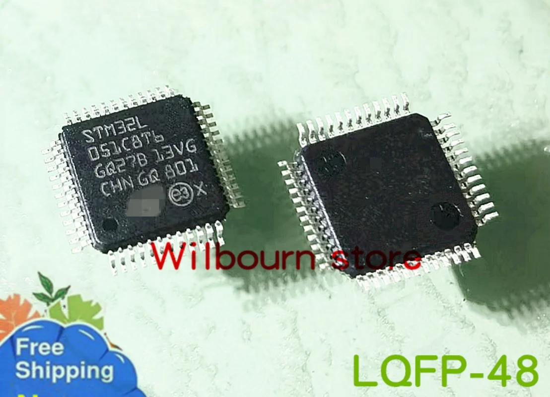 10PCS/LOT STM32L051C8T6 STM32L051C8Tb STM32L 051C8T6 LQFP48 New original