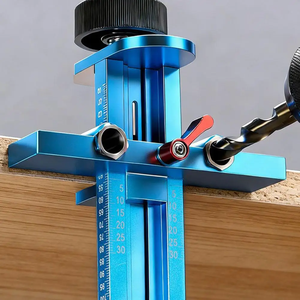 Adjustable Cabinet Door Mounting Jig For Wall Cabinet Door Deep Drawer Installation Woodworking Door Tool