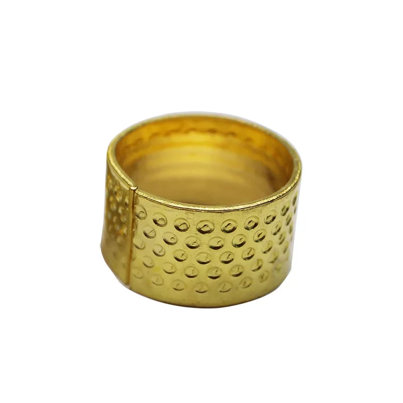 معدن إصبع النحاس حامي حلقة إبرة كشتبان اليدوى خياطة الخياطة الجلود الحرفية عدد وأدوات الملحقات