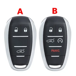 CS092009 3/5 Button Smart Key Shell Case With Blade for Alfa Romeo Giulia 2015 +Stelvio 2016+ Etcetera