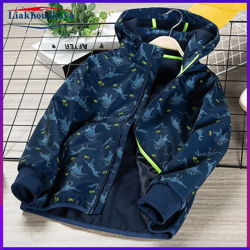 Kids Jacket Coats Brand Children Wear Spring Autumn Zipper Hoodies Outerwear For Boys Baby Girls Fleece Windbreaker 110-160cm