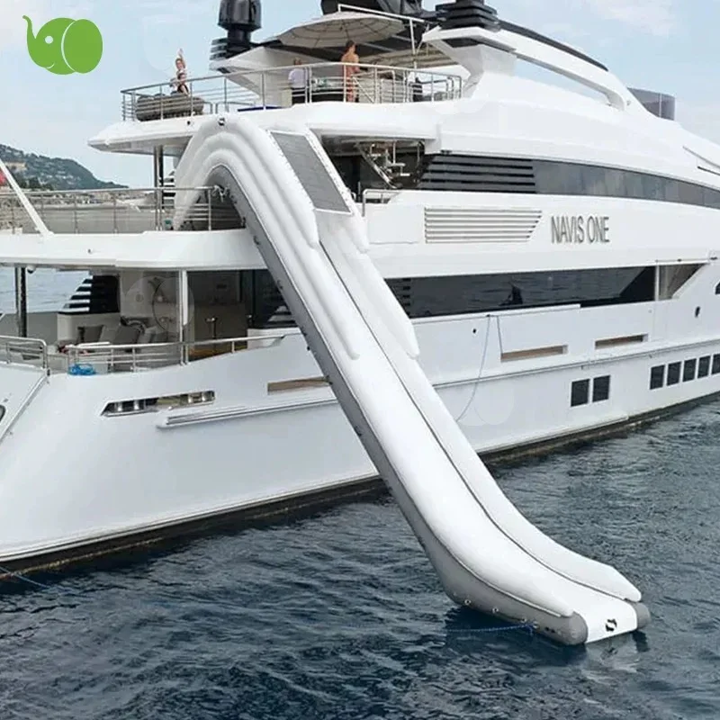 Large Inflatable Water Slide for Swimming Pool, Outdoor Summer Water Amusement