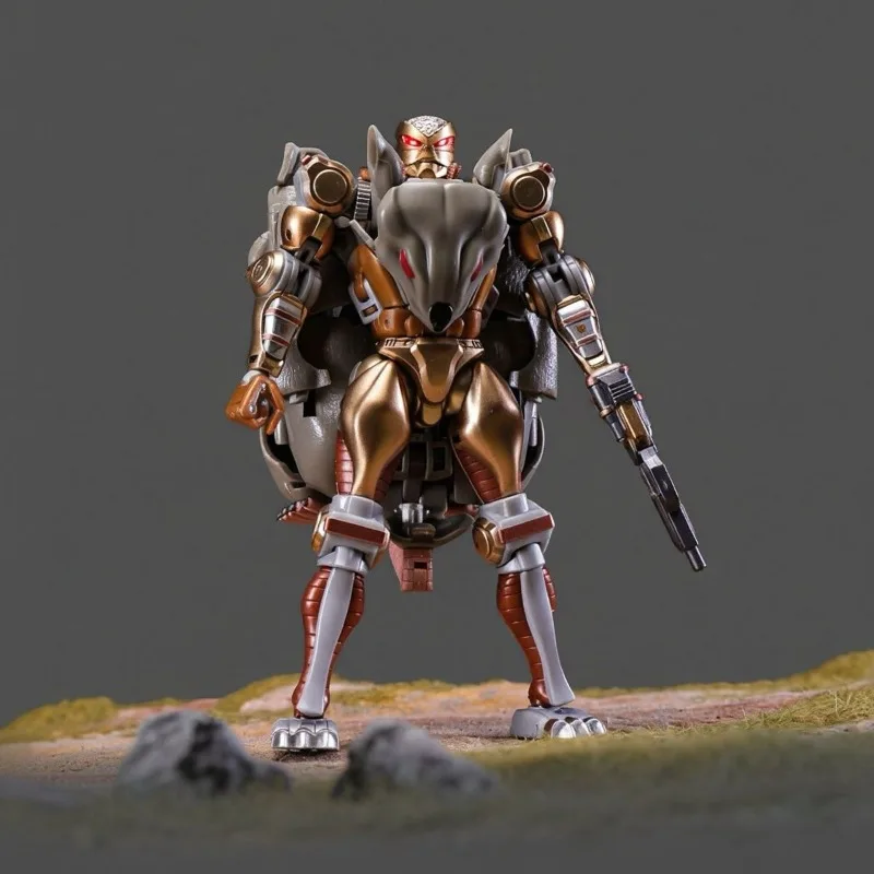 

New Transformed GP-15 GP-15 Mouse Beast Wars KO Movable Robot Model Gift Collection