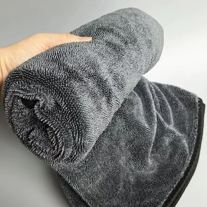 Car Wash Towel 1200GSM Double Sided Towel Car Detailing Twisted Braid Cloth Super Absorbent Rag for Car Home Washing Accessories