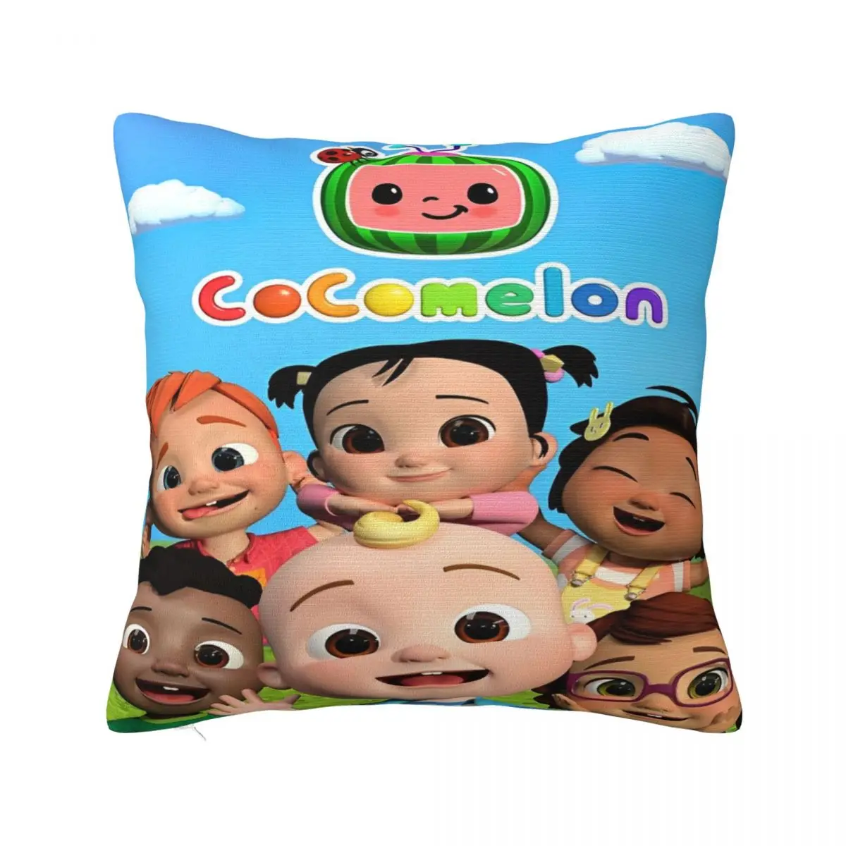 CocoMellons Pillowcase Merch Printing Cushion Cover Pillow Covers Home Decorations Zippered Multiple Sizes