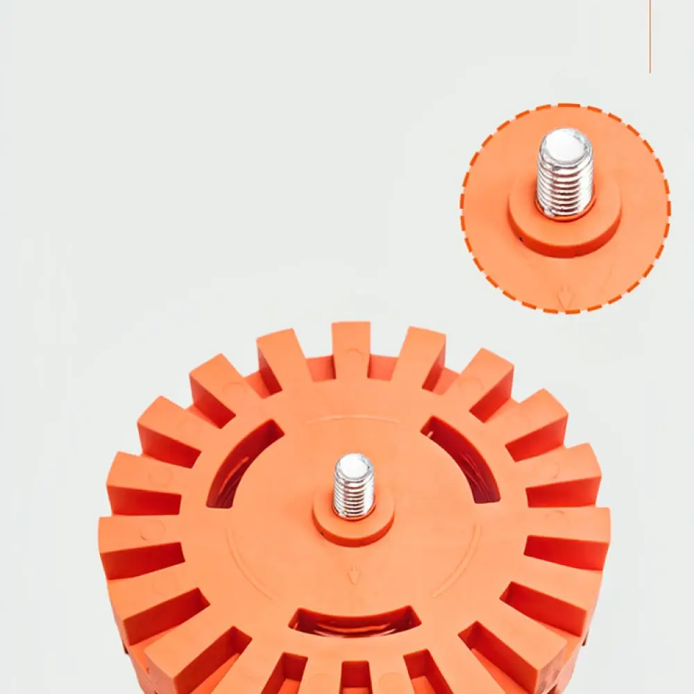 Efficient Adhesive Removal Wheel For Auto Body Repair Shop Car Sticker Tape Eraser Pneumatic Polishing Grinding Buffer Pad