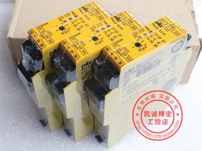 2025.4 ORIGINAL PILZ SAFETY RELAY PNOZ XV1P 777602 24VDC STOCK