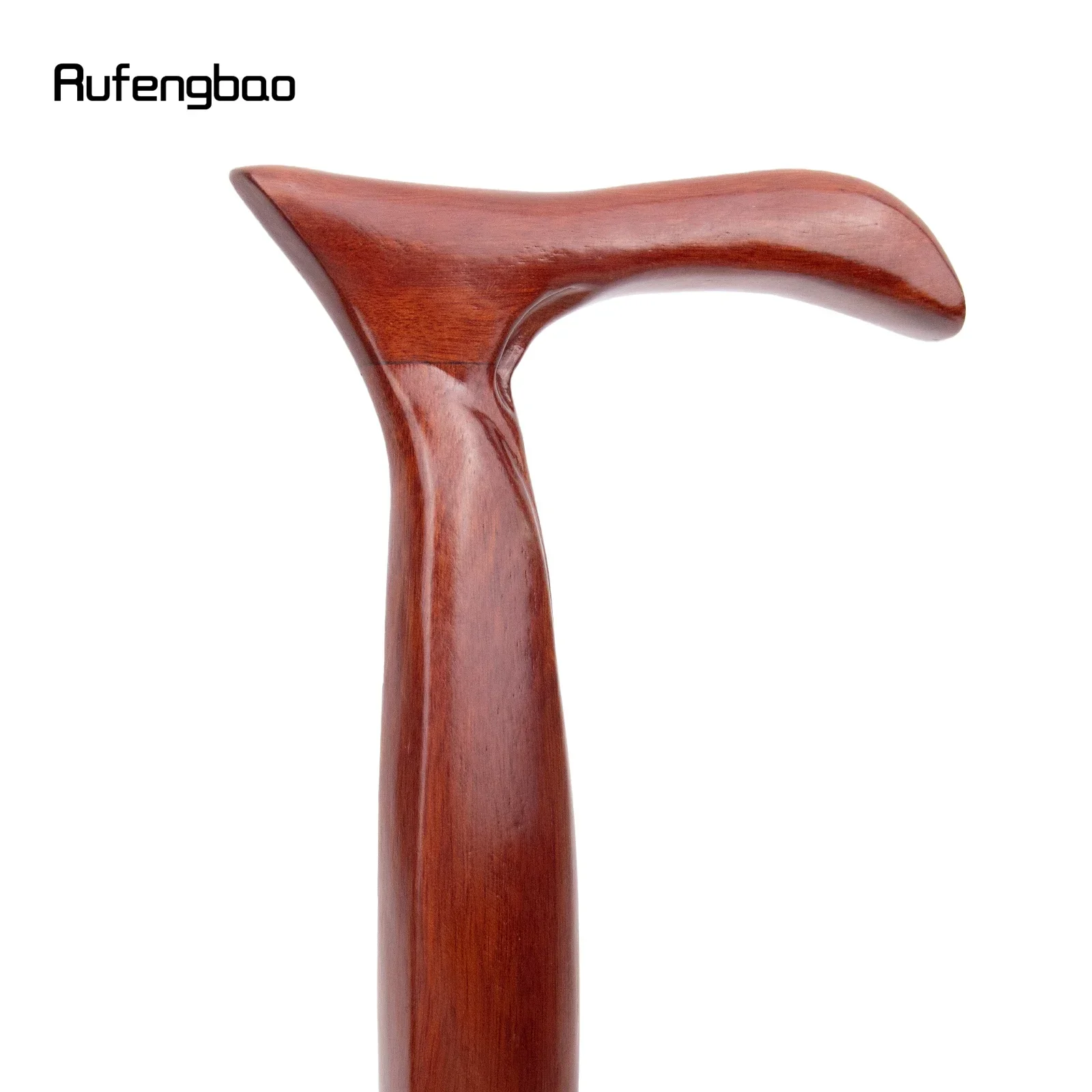 أحمر خشبي T شكل موضة عصا للمشي ديكور مصاص دماء تأثيري حفلة الخشب عصا للمشي Steampunk والاستخدام اليومي 93 سنتيمتر