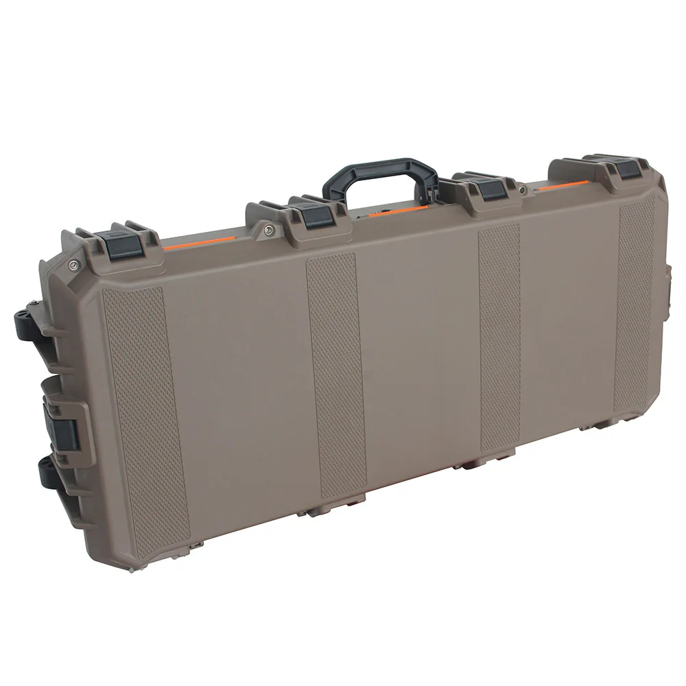 VULPO Outdoor Moistureproof Dustproof Electronic Equipment Instrument 1m Roller Safety Box EVA Sponge Padded Hunting Rifle Case