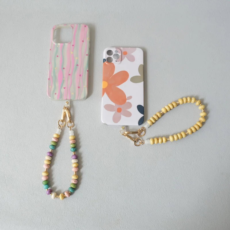 Neues Mode-Accessoire für Damenhandtaschen: Abnehmbare, solide Perlenketten, niedlicher Acryl-Luxusriemen, eleganter Taschengriff mit Perlenkette für Damen. – Detail 21