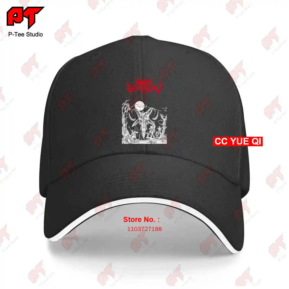 Black Witchery Upheaval Of Satanic Might Baseball Caps Truck Cap 02FQ