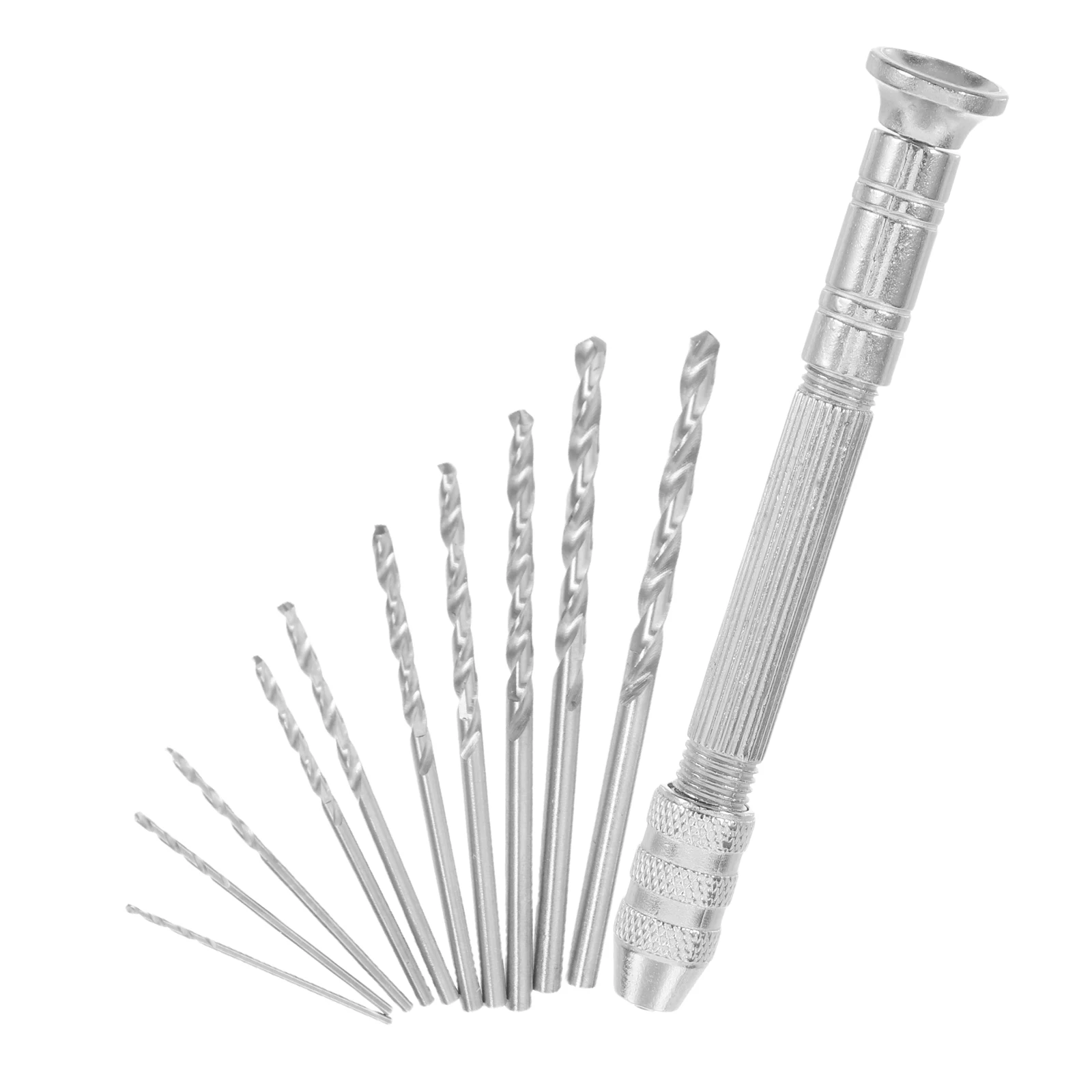 دبوس ملزمة اليد الحفر مجموعة الدقة أداة دوارة 11 قطعة لقمة ثقب قابل للتعديل تشاك للمجوهرات الخرز الخشب الراتنج DIY بها بنفسك مشاريع