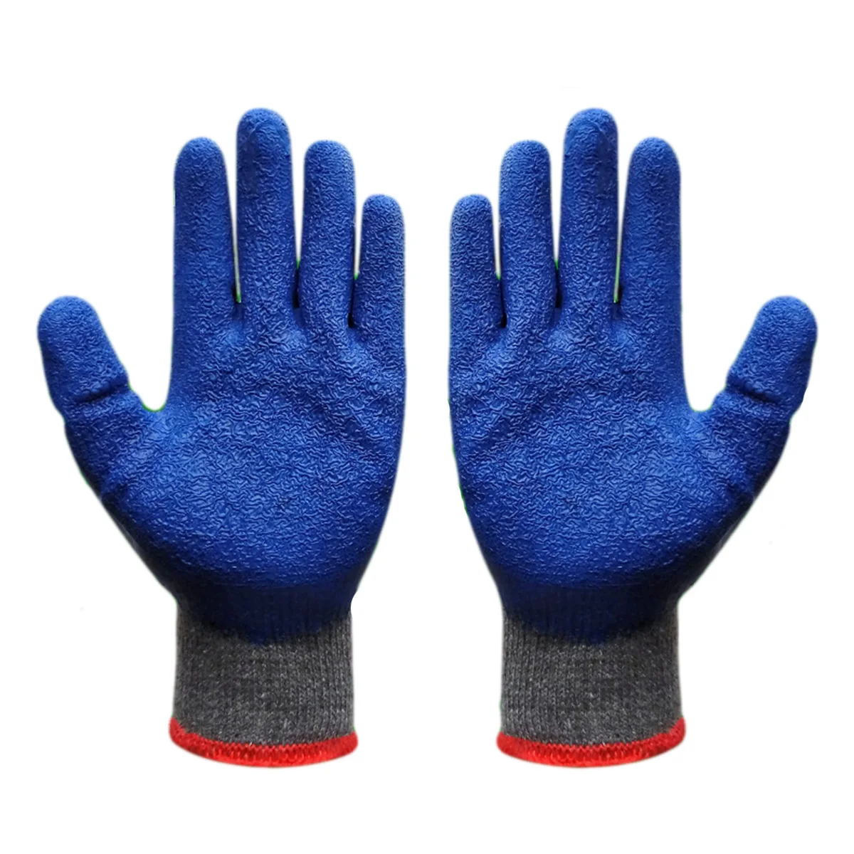 

1 Pair Heavy Duty Work Gloves For Gardening Industrial Construction Protective Safety Reusable Cotton Gloves Sensitivity