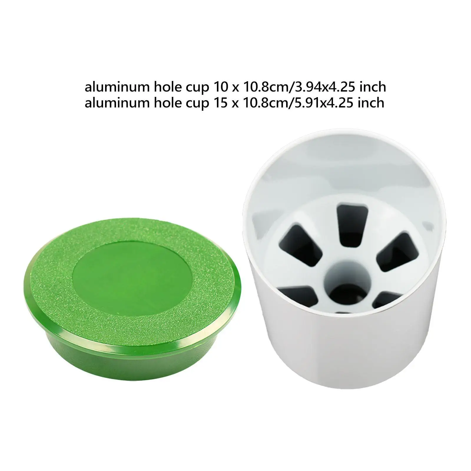 

Golf Hole Cup Golf Putting Green Hole Cup with Cover Portable Practice Hitting Training Tool for Indoor and Outdoor, Backyard