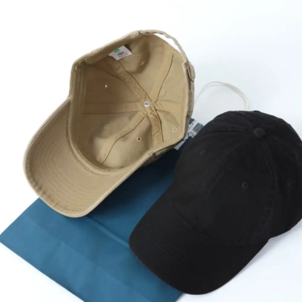 Premium Cotton Baseball Cap Unisex Large Head Size Hat Soft Top Curved Brim Sunshade Casual Sport Minimalist Fashion Accessory