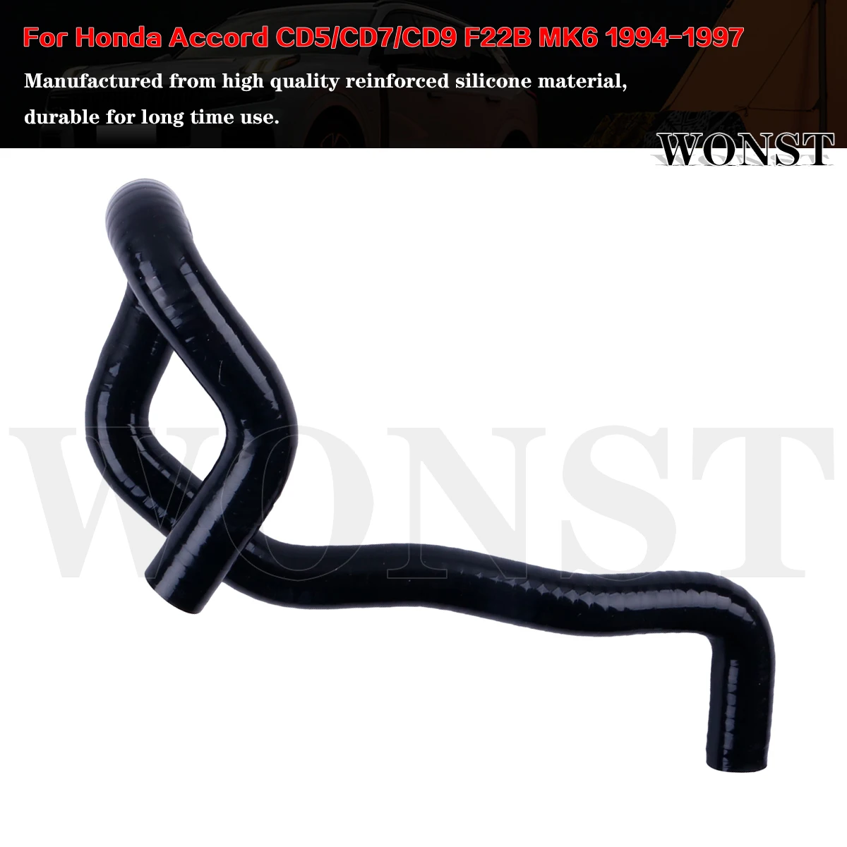 

8Pcs Silicone Coolant Radiator Hose Kit For Honda Accord MK6 CD5 CD7 CD9 F22B 2.2L 1994 1995 1996 1997