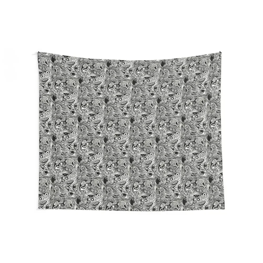 

Zentangle Eyes Tapestry Bedroom Deco Decoration Wall Tapestry