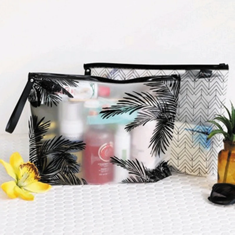 Sac à cosmétiques de voyage Portable pour femmes, boîte de rangement étanche de grande capacité, sac de toilette de maquillage à la mode, organisateur