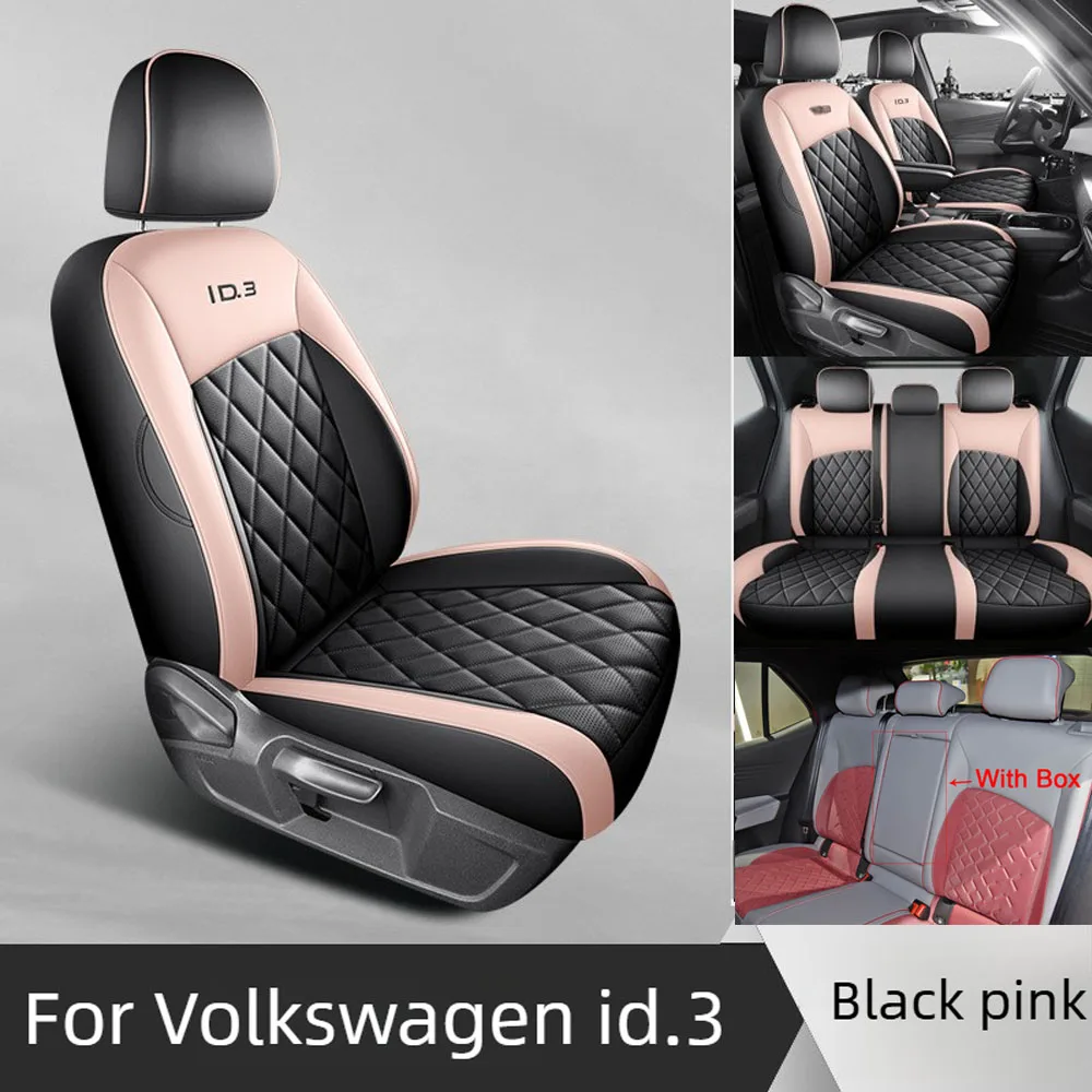 Nieuwe Autostoel Cover Voor Vw ID.3 2021 2022 2023 2024 2025 Custom Fit Seat Protector Alle Seizoen Volledig Omringd interieur Accessoire