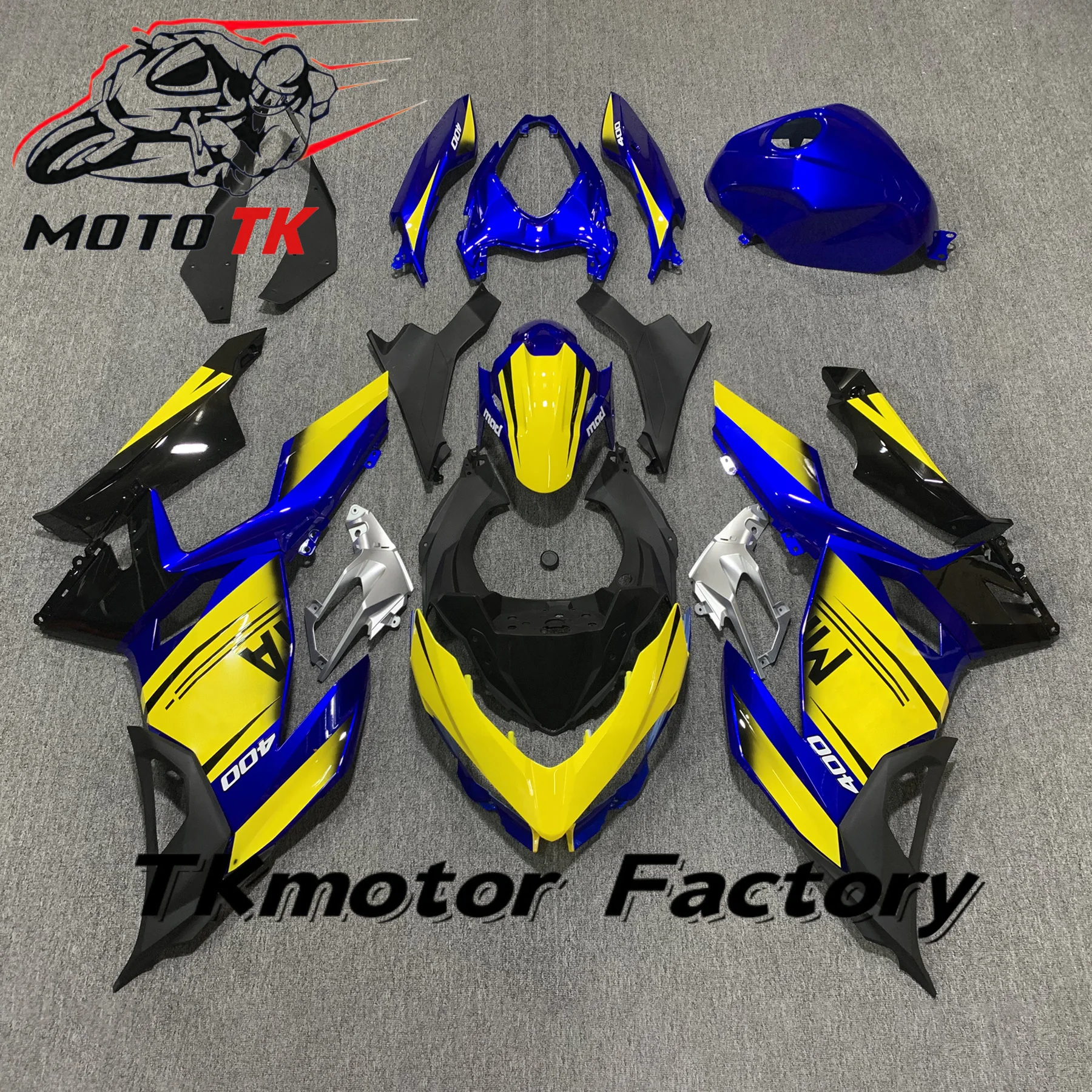 For Kawasaki NINJA400 ABS Body Fairing Kit NINJA 400 Fairing 2018 2019 2020 20212022 2023 Ninja 400 Fairing Kit Motorcycle
