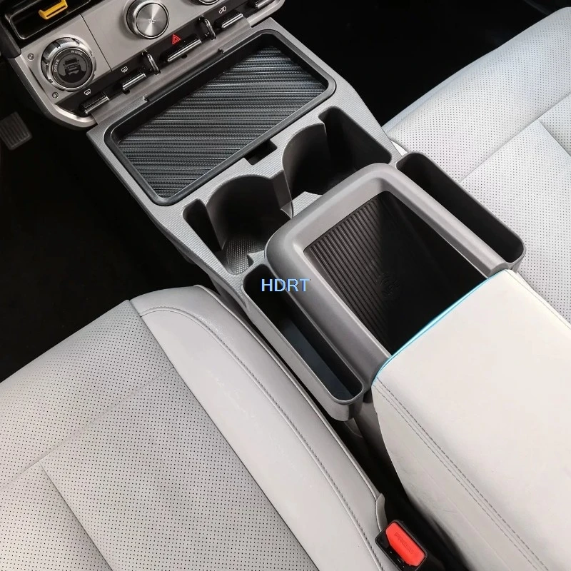 For Chery iCar V23/iCaur V23S 2025 + Car Styling Center Console Storage Box Water Cup Organizer Cover Dust Proof Pad Accessories