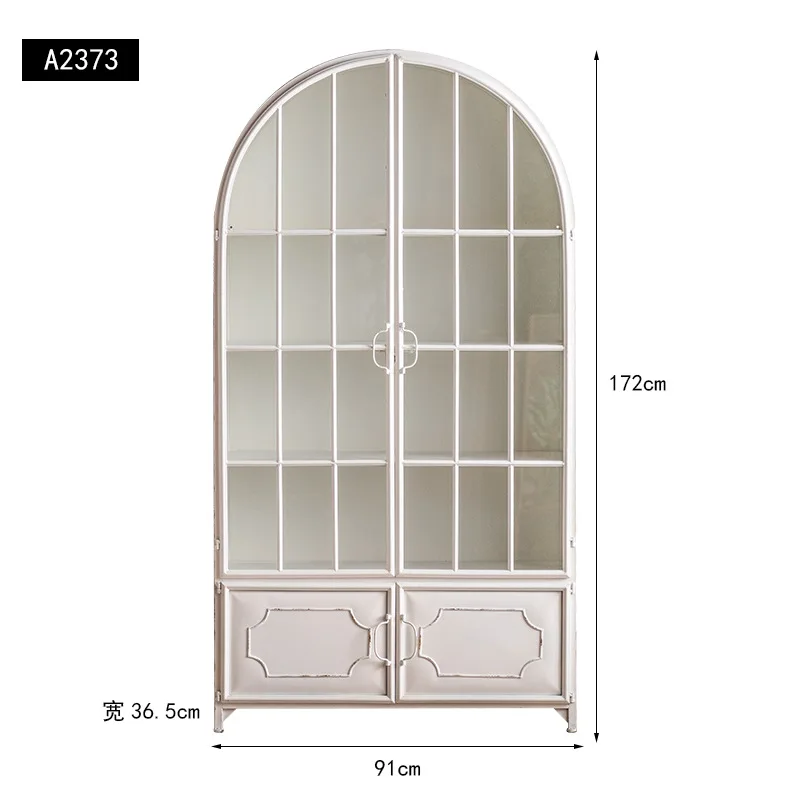 Living Room Nail Art Store Display Cabinet Cosmetics Maternal and Infant Store Iron Display Cabinet