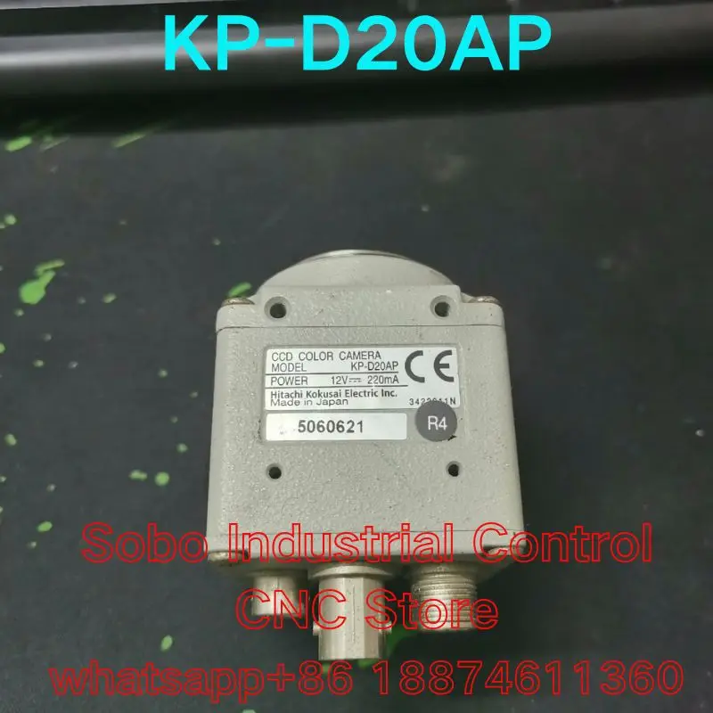 Second-hand test Ok HITACHI KP-D20AP Color CCD Industrial Camera